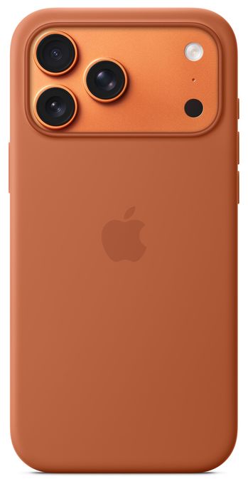 Cover für Apple iPhone 17 Pro Max  Silikon Case mit MagSafe (Terrakotta) 