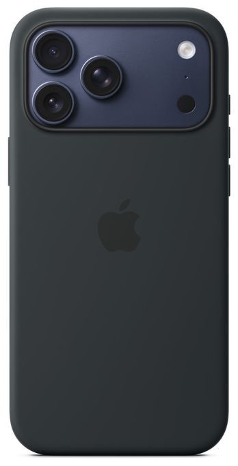Cover für Apple iPhone 17 Pro Max  Silikon Case mit MagSafe (Schwarz) 