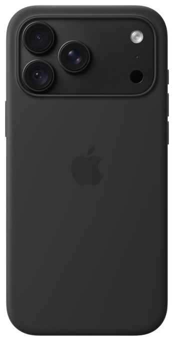 Cover für Apple iPhone 18 Pro Max  Silikon Case mit MagSafe (Schwarz) 