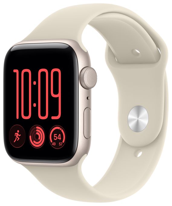 44 mm S/M Smartwatch Rechteckig 32 h 326 ppi  Watch SE (3.Gen) (Beige) 