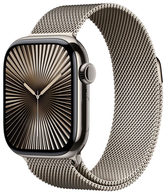 Digital 42 mm Smartwatch Rechteckig IP6X 36 h 326 ppi 4G  Watch Series 10 (Titan) 