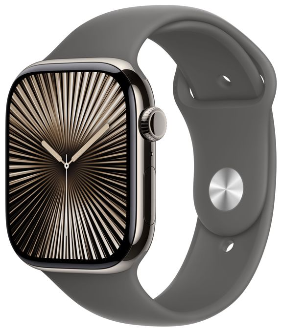 Digital 46 mm M/L Smartwatch Rechteckig IP6X 36 h 326 ppi 4G  Watch Series 10 (Titan) 
