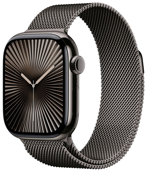 Digital 42 mm Smartwatch Rechteckig IP6X 36 h 326 ppi 4G  Watch Series 10 (Grau) 