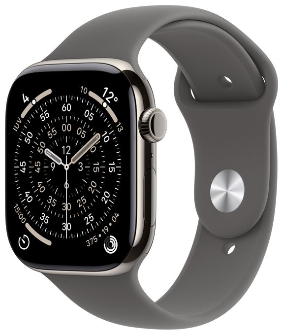 Digital 46 mm M/L Smartwatch Rechteckig IP6X 38 h 326 ppi 5G  Watch Series 11 (Titan) 