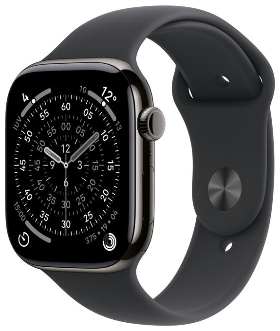 Digital 46 mm M/L Smartwatch Rechteckig IP6X 38 h 326 ppi 5G  Watch Series 11 (Titan) 