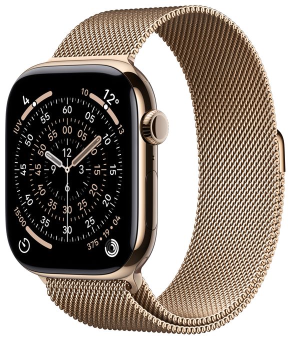 Digital 46 mm M/L Smartwatch Rechteckig IP6X 38 h 326 ppi 5G  Watch Series 11 (Titan) 