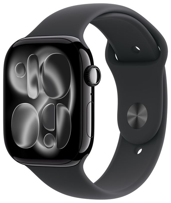 Digital 46 mm S/M Smartwatch Rechteckig IP6X 38 h 326 ppi 5G  Watch Series 11 (Schwarz) 