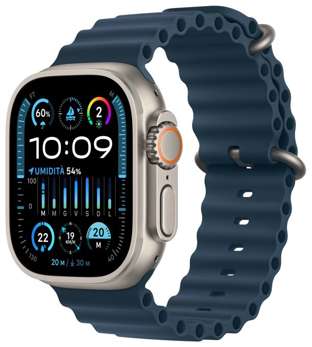 Digital 49 mm Smartwatch Rechteckig IP6X 72 h 4G  Watch Ultra 2 (Titan) 