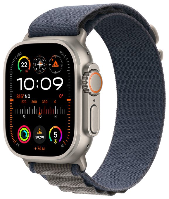 Digital 49 mm S Smartwatch Rechteckig IP6X 72 h 4G  Watch Ultra 2 (Titan) 