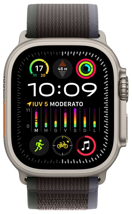 Digital 49 mm M/L Smartwatch Rechteckig IP6X 72 h 4G  Watch Ultra 2 (Titan) 