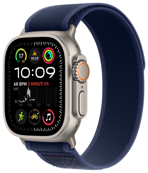 Digital 49 mm S/M Smartwatch Rechteckig IP6X 72 h 326 ppi 4G  Watch Ultra 2 (Titan) 