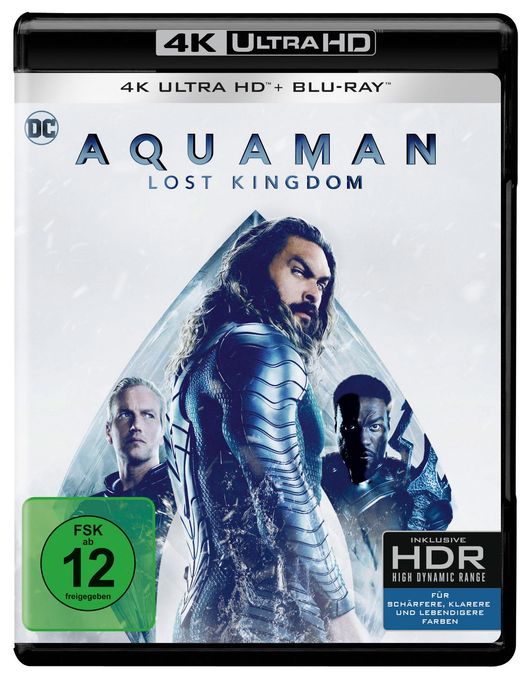 Aquaman: Lost Kingdom (4K Ultra HD BLU-RAY + BLU-RAY) 