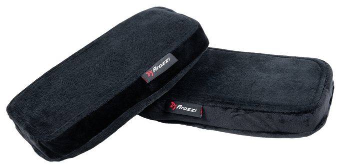 Armlehnenpolster  Memory Foam (Schwarz) 