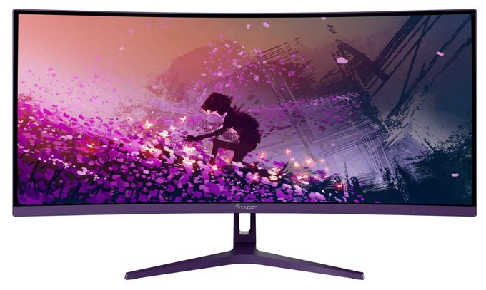 4K Ultra HD Monitor 86,4 cm (34 Zoll) 21:9 1 ms 350 cd/m²  Nova Curved (Violett) 