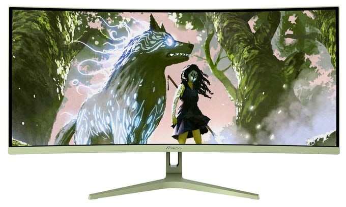 4K Ultra HD Monitor 86,4 cm (34 Zoll) 21:9 1 ms 350 cd/m²  Nova Curved (Grün) 
