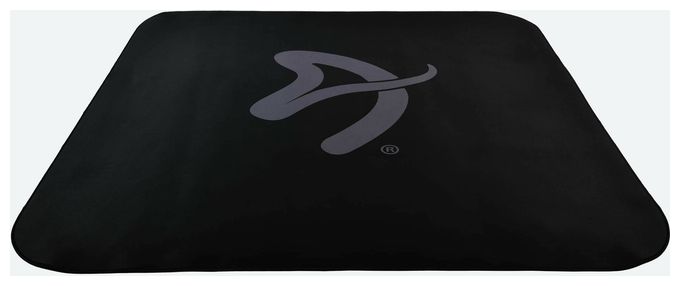 Stuhlmatte  Tona Bodenschutzmatte (Schwarz, Grau) 