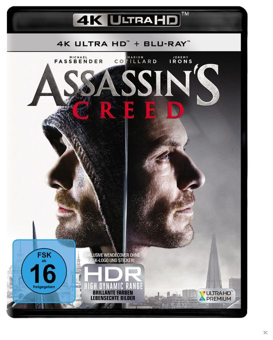 Assassin's Creed (4K Ultra HD BLU-RAY + BLU-RAY) 