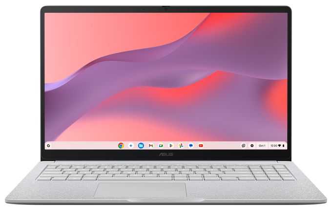 Full HD Notebook 39,6 cm (15.6 Zoll) 4 GB RAM 128 GB eMMC ChromeOS MediaTek Kompanio  Chromebook CM1505CM4A-S70031 (Grau) 