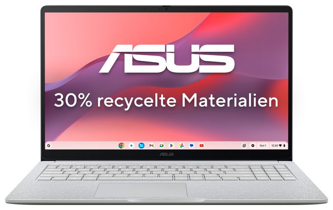 Full HD Notebook 39,6 cm (15.6 Zoll) 1920 x 1080 Pixel 128 GB eMMC ChromeOS MediaTek Kompanio max. 2,6 GHz  Chromebook CM32CM1505CM4A-S70031 (Grau) 