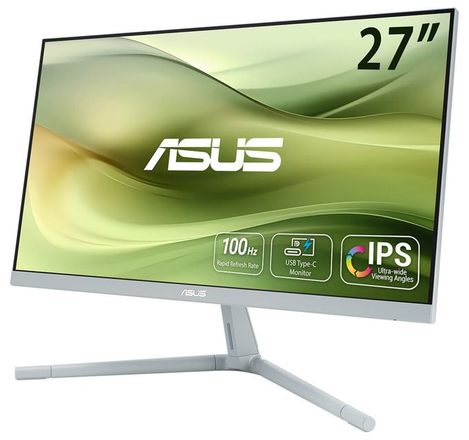 Full HD Monitor 68,6 cm (27 Zoll) 16:9 1 ms 250 cd/m²  Eye Care VU279CFE-G (Grün, Grau) 