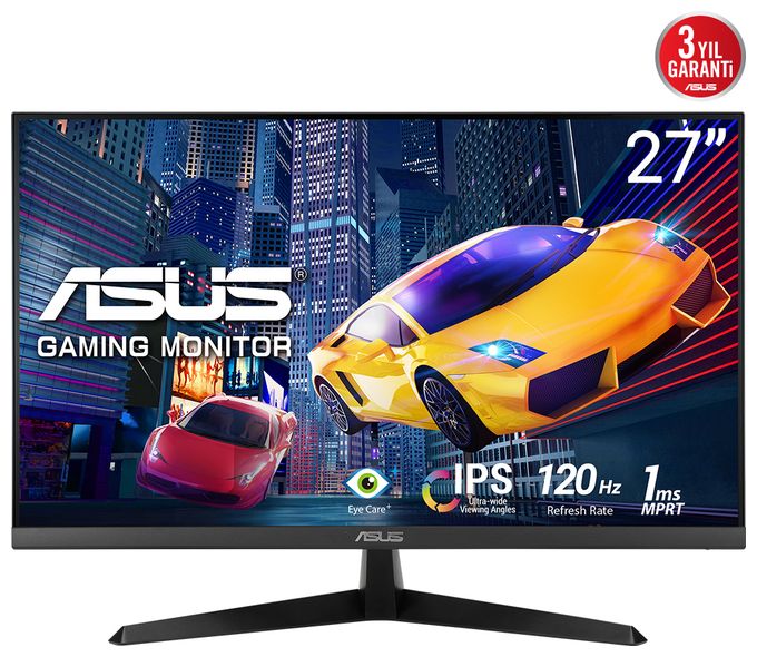 Full HD Monitor 68,6 cm (27 Zoll) 16:9 250 cd/m²  Eye Care VY279HGR (Schwarz) 