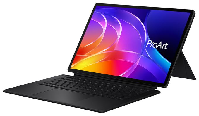 2K Ultra HD Notebook 35,6 cm (14 Zoll) 2880 x 1800 Pixel 32 GB Ram 1 TB SSD Windows 11 Home Qualcomm Snapdragon max. 4 GHz  ProArt HT7407NA-SN042W (Schwarz) 