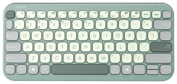 Home Tastatur Bluetooth  KW100 (Grün, Hellgrün) 