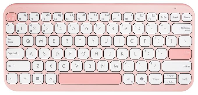 Home Tastatur Bluetooth  KW100 (Pink) 
