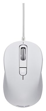 3200 DPI Büro Maus Optisch  MU101C (Weiß) 