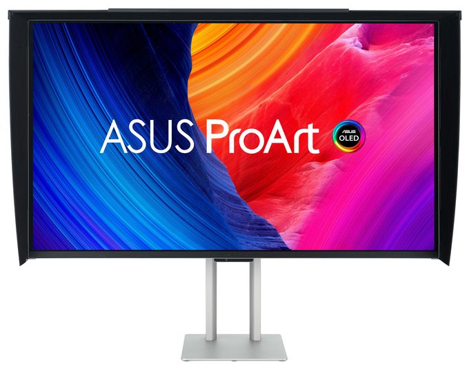 4K Ultra HD Monitor 80 cm (31.5 Zoll) 16:9 0,1 ms 250 cd/m²  ProArt PA32UCDMR-K (Schwarz, Silber) 