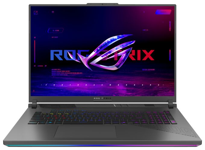 WUXGA Notebook 45,7 cm (18 Zoll) 1920 x 1200 Pixel 32 GB Ram 1 TB SSD Windows 11 Home AMD Ryzen 9 max. 5,3 GHz NVIDIA GeForce RTX 5070  ROG Strix G18 G814PP-S8014W (Schwarz, Grau) 