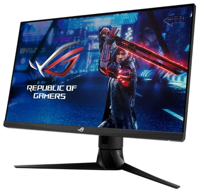 Quad HD Monitor 68,6 cm (27 Zoll) 16:9 1 ms 400 cd/m²  ROG STRIX XG27AQ (Schwarz) 