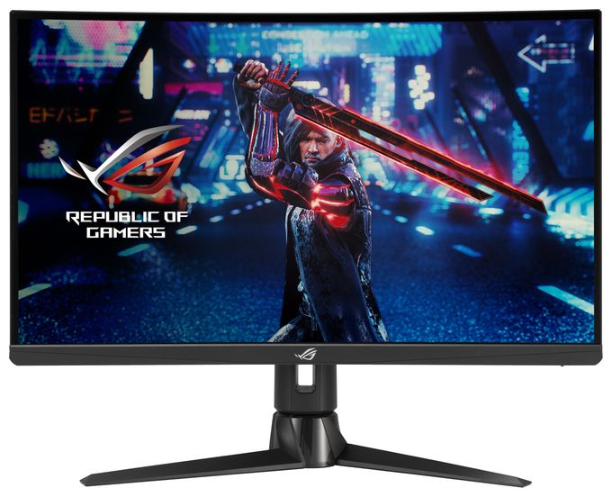 Quad HD Monitor 68,6 cm (27 Zoll) 16:9 1 ms 400 cd/m²  ROG Strix XG27AQV (Schwarz) 