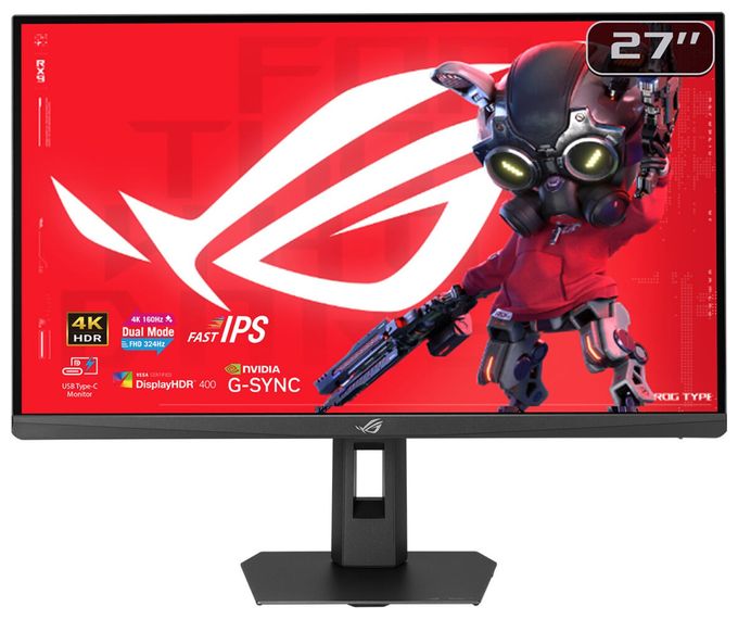 4K Ultra HD Monitor 68,6 cm (27 Zoll) 16:9 1 ms 350 cd/m²  ROG Strix XG27UCSR (Schwarz) 