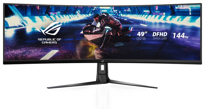 Full HD Monitor 124,5 cm (49 Zoll) 32:9 4 ms 450 cd/m²  ROG Strix XG49VQ (Schwarz) 