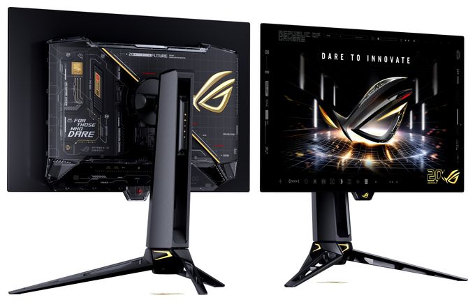 Quad HD Monitor 67,3 cm (26.5 Zoll) 16:9 0,02 ms  ROG Swift OLED PG27AQWP-G EDITION 20 (Schwarz) 