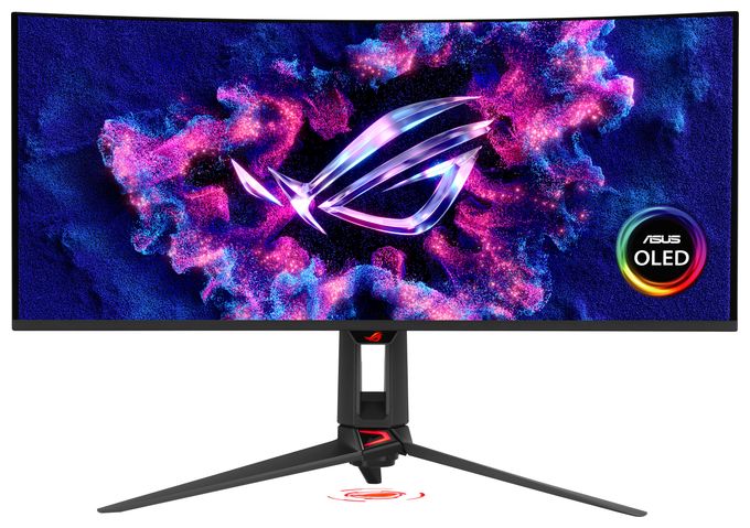 Quad HD Monitor 86,4 cm (34 Zoll) 21:9 0,03 ms  ROG Swift OLED PG34WCDN (Schwarz) 