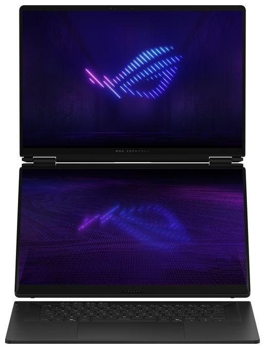 2K Ultra HD Notebook 40,6 cm (16 Zoll) 2880 x 1800 Pixel 2 TB SSD Windows 11 Home Intel Core Ultra 9 max. 4,9 GHz  ROG Zephyrus Duo GX651AX-SR004W (Grau) 