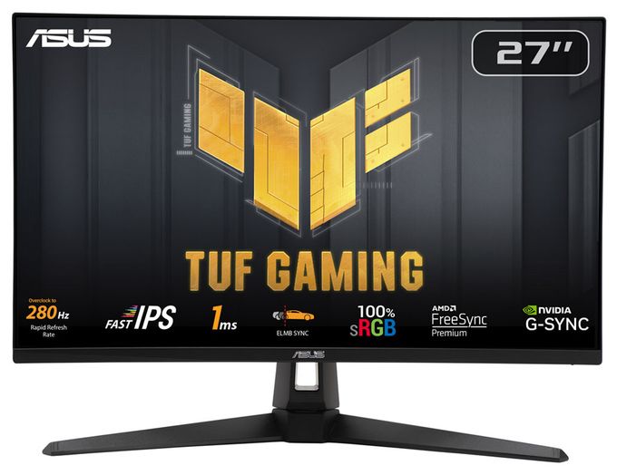 Full HD Monitor 68,6 cm (27 Zoll) 16:9 1 ms 300 cd/m²  TUF Gaming VG279QM1A (Schwarz) 