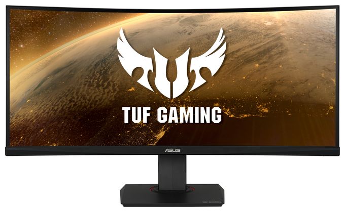 Quad HD Monitor 88,9 cm (35 Zoll) 21:9 1 ms 300 cd/m²  TUF Gaming VG35VQ (Schwarz) 