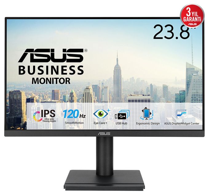 Full HD Monitor 60,5 cm (23.8 Zoll) 16:9 1 ms 350 cd/m²  VA249QGS (Schwarz) 