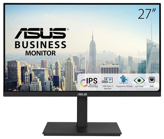Quad HD Monitor 68,6 cm (27 Zoll) 16:9 5 ms 350 cd/m²  VA27ACFSN (Schwarz) 