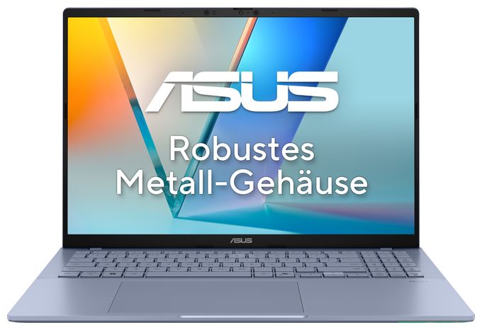 WUXGA Notebook 40,6 cm (16 Zoll) 1920 x 1200 Pixel 1 TB SSD Windows 11 Home Qualcomm Snapdragon max. 4 GHz  Vivobook S16 S3607NA-SH001W (Blau) 