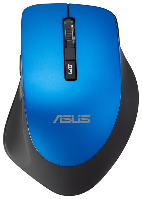 1600 DPI Büro Maus Optisch  WT425 (Schwarz, Blau) 