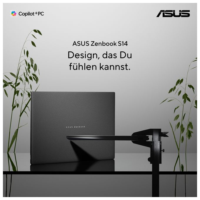 2K Ultra HD Notebook 35,6 cm (14 Zoll) 2880 x 1800 Pixel 1 TB SSD Windows 11 Home Intel Core Ultra 9 max. 4,9 GHz  Zenbook S14 UX5406AA-SU236W (Weiß) 
