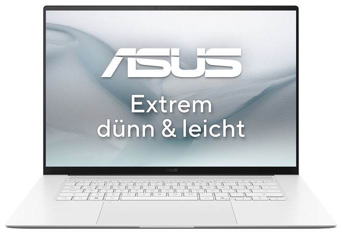 WQXGA+ Notebook 40,6 cm (16 Zoll) 2880 x 1800 Pixel 32 GB Ram 1 TB SSD Windows 11 Home AMD Ryzen 9 max. 5 GHz  Zenbook S16 UM5606GA-SR681W Copilot+ PC (Weiß) 