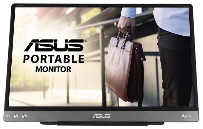 Full HD Monitor 35,6 cm (14 Zoll) 16:9 5 ms 250 cd/m²  ZenScreen MB14AC (Grau) 