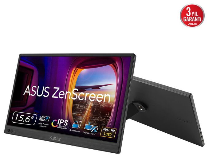 Full HD Monitor 39,6 cm (15.6 Zoll) 16:9 5 ms 250 cd/m²  ZenScreen MB169CK (Schwarz) 