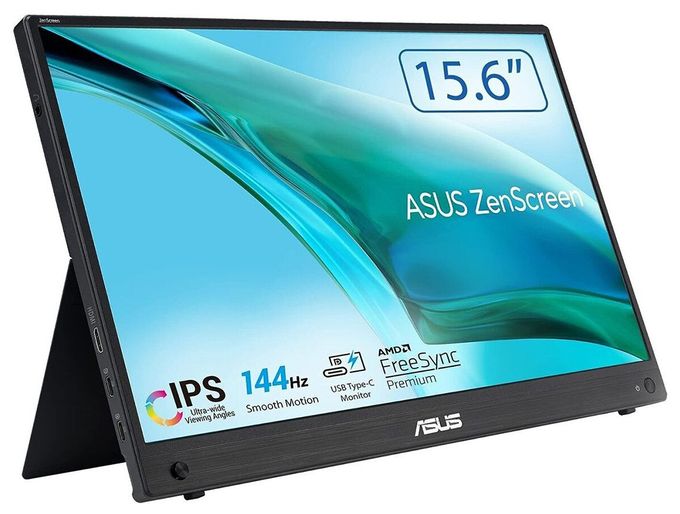 Full HD Monitor 39,6 cm (15.6 Zoll) 16:9 3 ms 300 cd/m²  ZenScreen MB16AHG (Schwarz) 