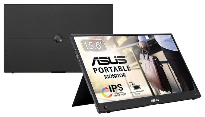 Full HD Monitor 39,6 cm (15.6 Zoll) 16:9 5 ms 250 cd/m²  ZenScreen MB16AWP (Schwarz) 